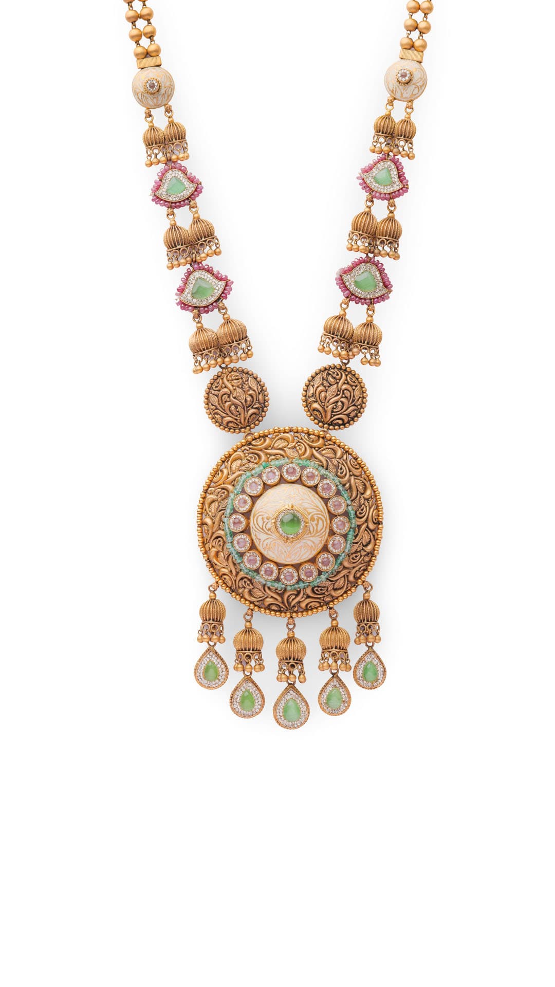 Antique Gold Long Necklace