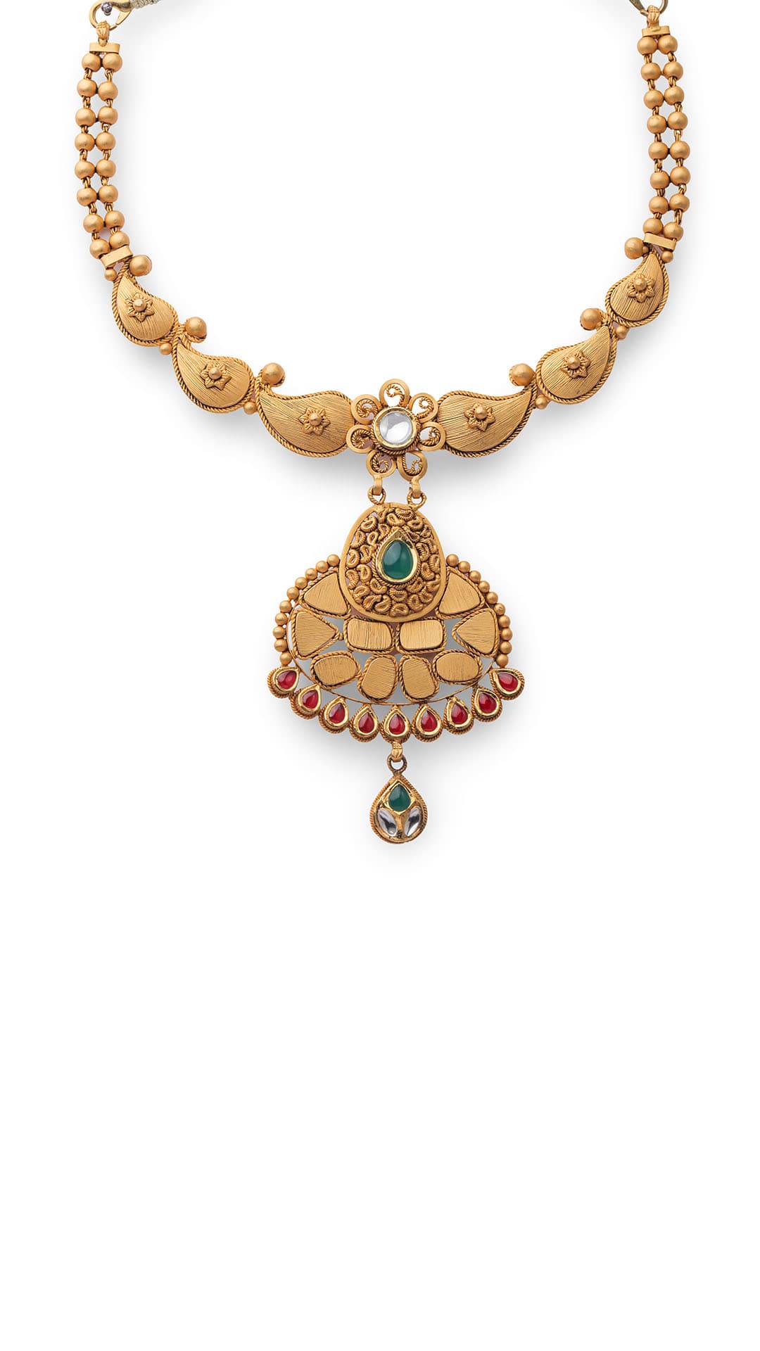 Antique Gold Choker Necklace