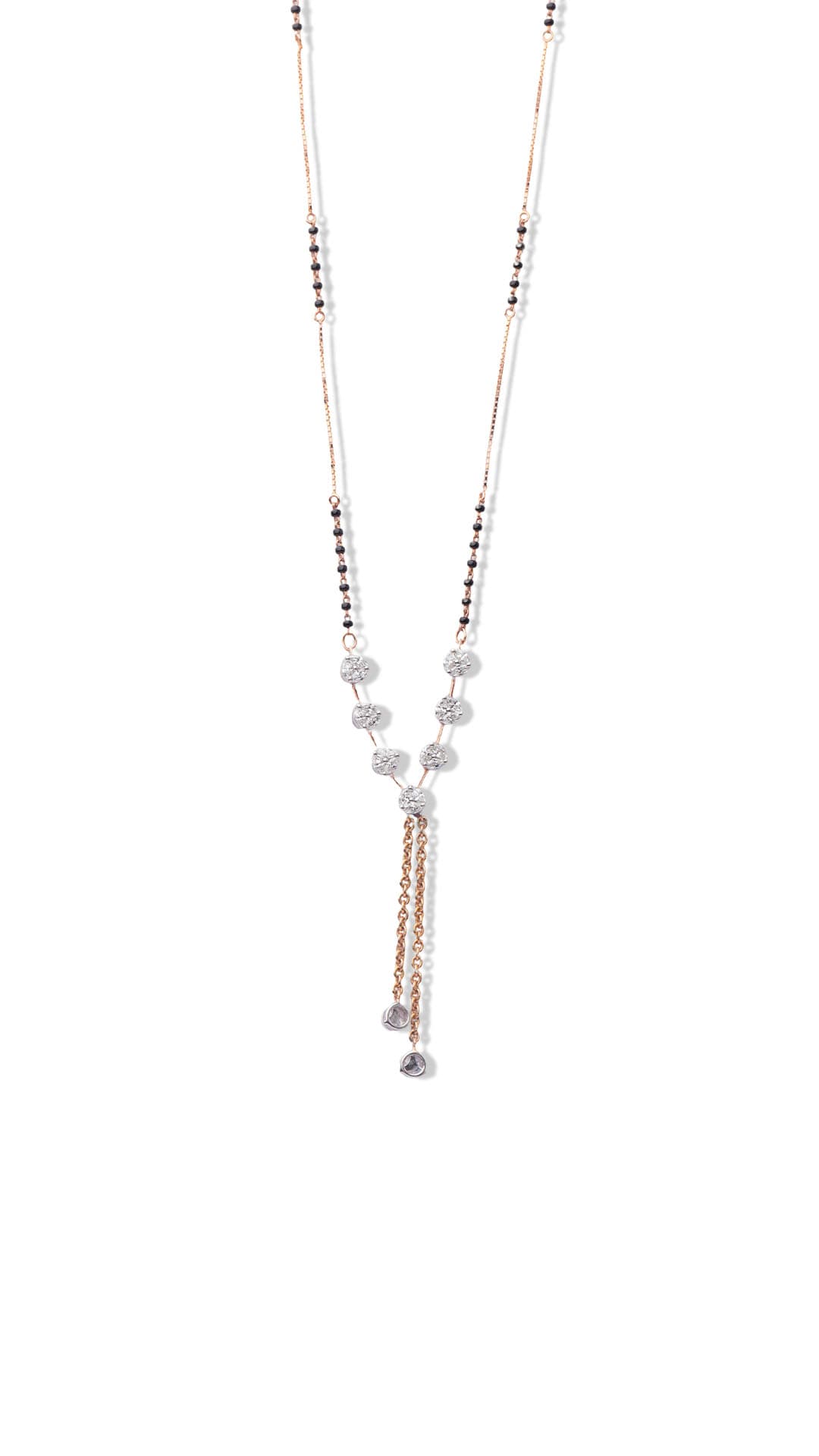 Diamond Solitaire Mangalsutra