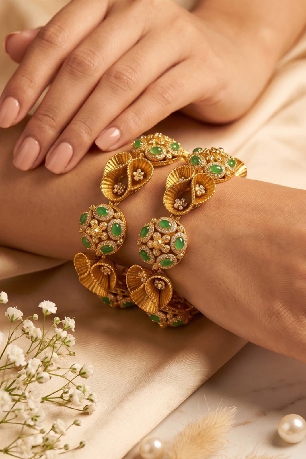Jadau Long Necklace
